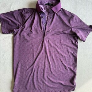 Greyson Golf Purple Polo Shirt